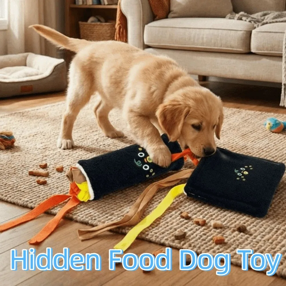 Seaweed Rice Rolls Hidden Food Dog Toy Bite Resistant Food Leakage Interactive Dog Chew Toy Plush Dog Squeak Toy
Seaweed Rice Rolls Hidden Food Dog Toy Bite Resistant Food Leakage Interactive Dog Chew Toy Plush Dog Squeak Toy