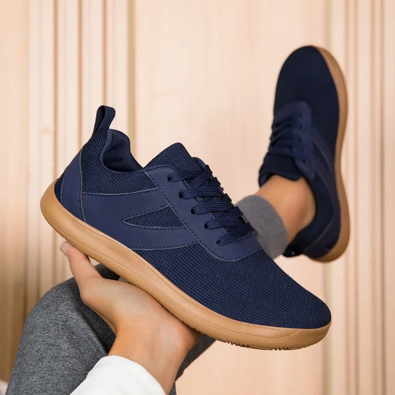 New Men's Wide Barefoot Mesh Sneaker 2025 Fashion Flats Soft Zero Drop Sole Wider Toe Shoes Brand Men Barefoot Wide-toed Shoes
New Men's Wide Barefoot Mesh Sneaker 2025 Fashion Flats Soft Zero Drop Sole Wider Toe Shoes Brand Men Barefoot Wide-toed Shoes