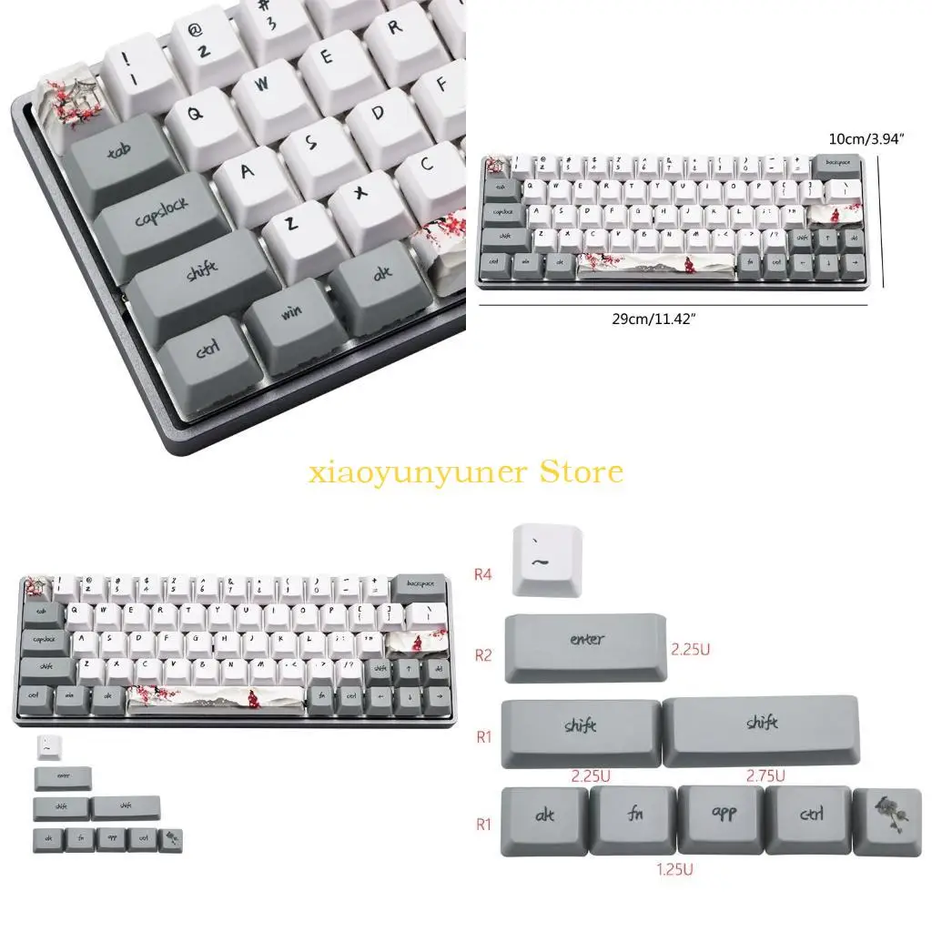 P9JB Replace Keycaps for GH60 GK61 GK64 73 Keys Dye Sublimation Keyboard PBT Keycaps 
P9JB Replace Keycaps for GH60 GK61 GK64 73 Keys Dye Sublimation Keyboard PBT Keycaps