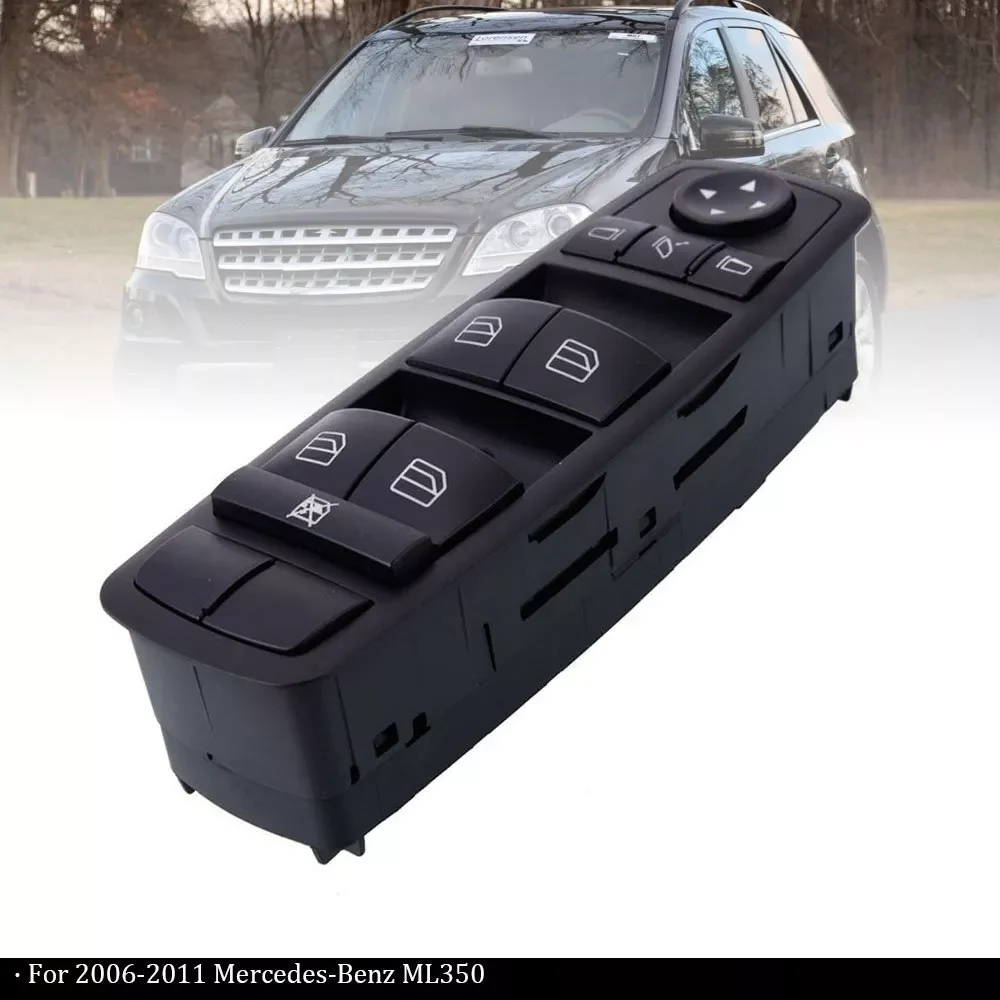 Master Power Window Switch For 2007-2011 Mercedes Benz ML350 Front Driver Side 25182005109051 2518300290 14602383 901510
Master Power Window Switch For 2007-2011 Mercedes Benz ML350 Front Driver Side 25182005109051 2518300290 14602383 901510