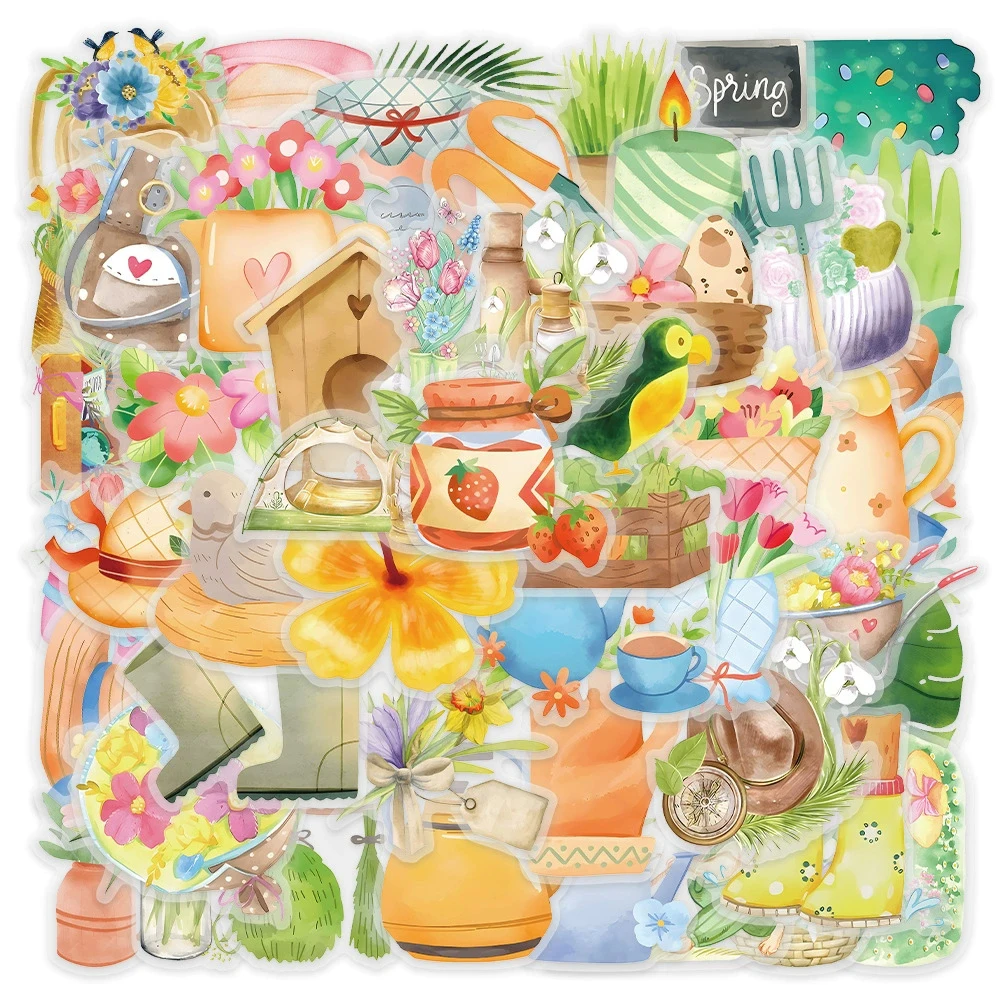 10/30/50pcs Cute Funny PET Transparent Spring Cartoon Stickers Fridge Laptop Phone Suitcase Notebook Decoration Sticker Decals
10/30/50pcs Cute Funny PET Transparent Spring Cartoon Stickers Fridge Laptop Phone Suitcase Notebook Decoration Sticker Decals