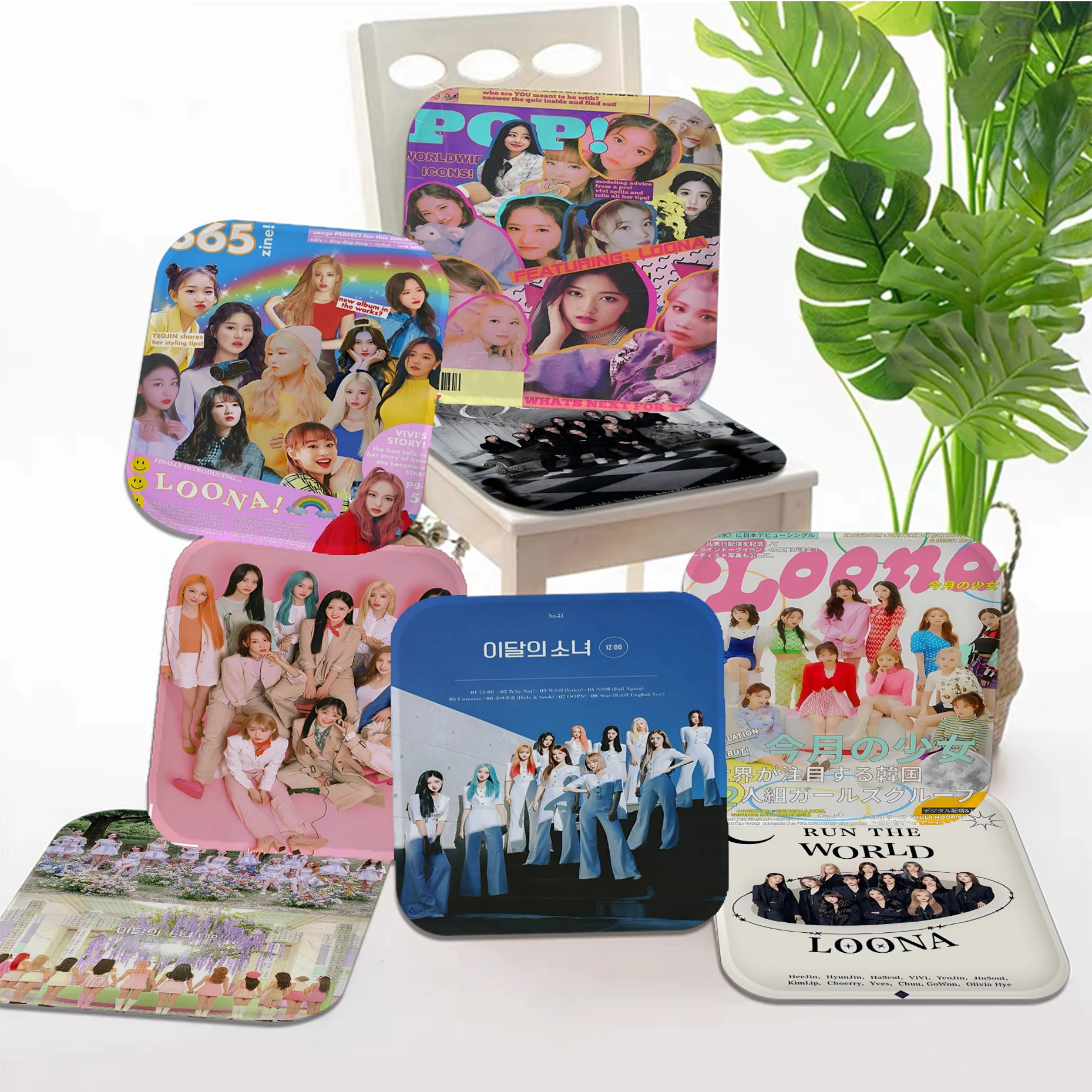 Latest Kpop L-Loona Decorative Fabric Cushion Non-slip Living Room Sofa Decor Students Stool Tatami Office Chair Cushions
Latest Kpop L-Loona Decorative Fabric Cushion Non-slip Living Room Sofa Decor Students Stool Tatami Office Chair Cushions