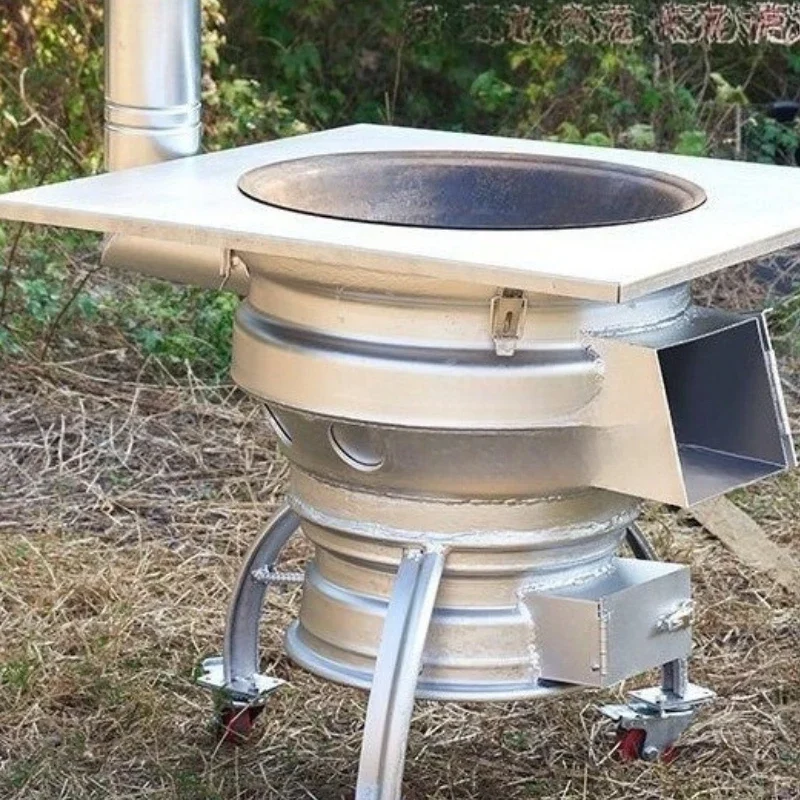 Печь на дровах, двухфункциональная портативная уличная печь для дров и угля
Печь на дровах, двухфункциональная портативная уличная печь для дров и угля