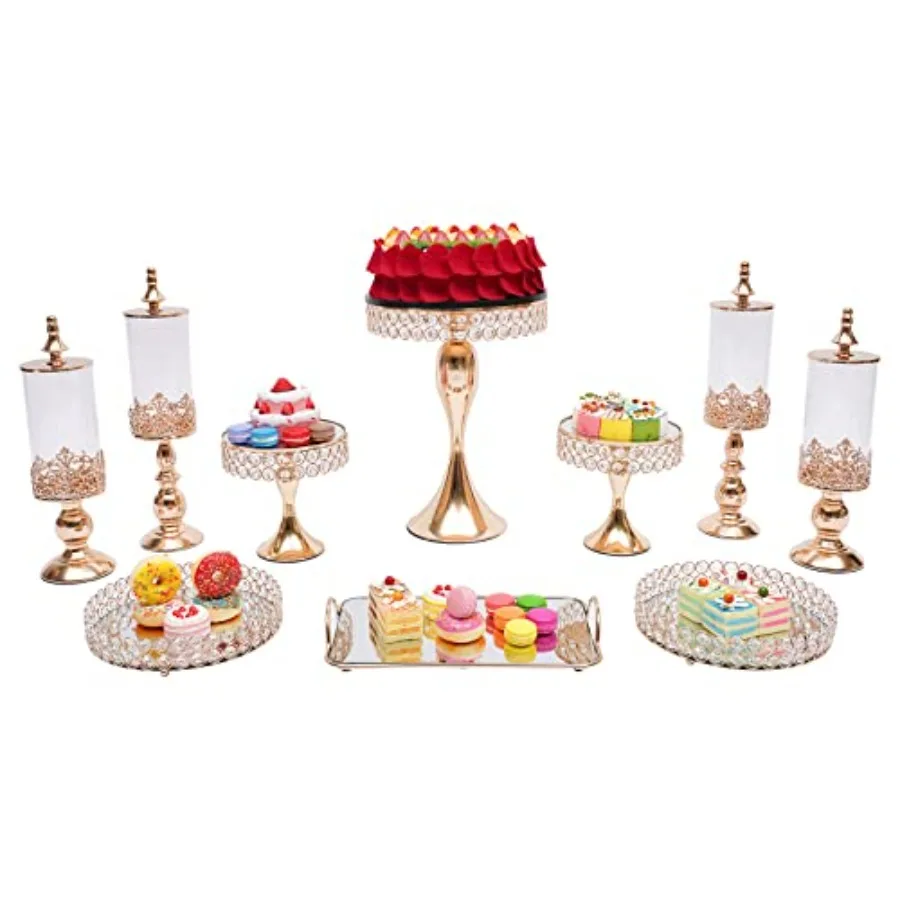 10 PCS Cupcake Stand Silver-Gold Cake Stand Set 7Type Metal Dessert Table Stands for Birthday PartyBaby Shower Anniversary Afte
10 PCS Cupcake Stand Silver-Gold Cake Stand Set 7Type Metal Dessert Table Stands for Birthday PartyBaby Shower Anniversary Afte