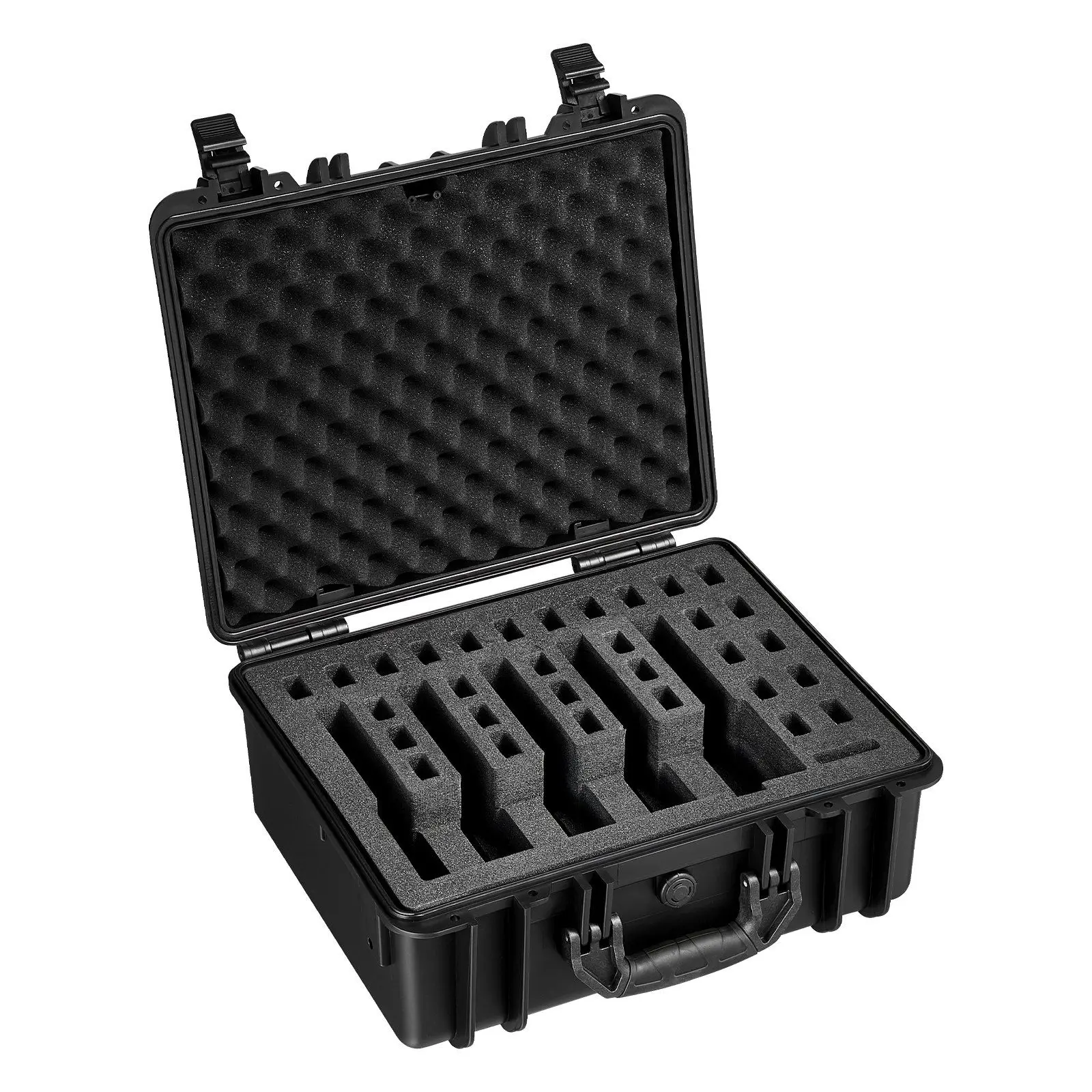 Hard Pistol Case, Heavy Duty Hard Gun Case with XPE Foam Lining, Waterproof Pistol Storage Box with Customizable Interior &
Hard Pistol Case, Heavy Duty Hard Gun Case with XPE Foam Lining, Waterproof Pistol Storage Box with Customizable Interior &