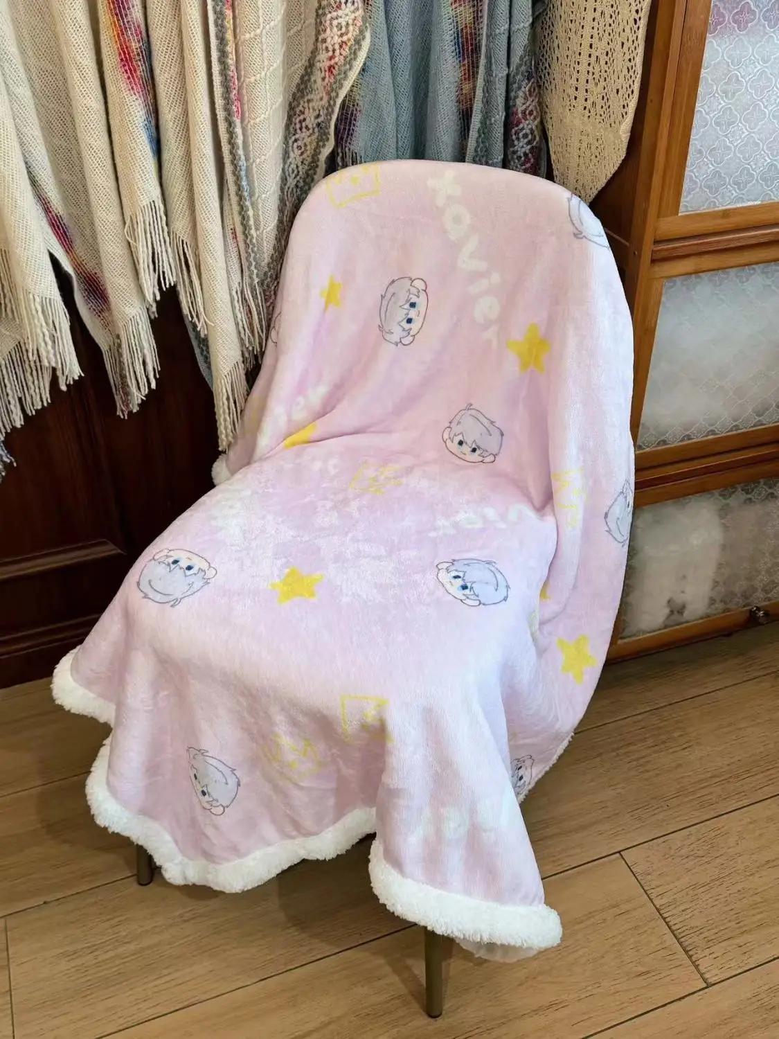 Anime Love and Deepspace Caleb Sylus Rafayel Zayne Xavier 100x150cm Noon Break Air Conditioner Blanket Thickening
Anime Love and Deepspace Caleb Sylus Rafayel Zayne Xavier 100x150cm Noon Break Air Conditioner Blanket Thickening