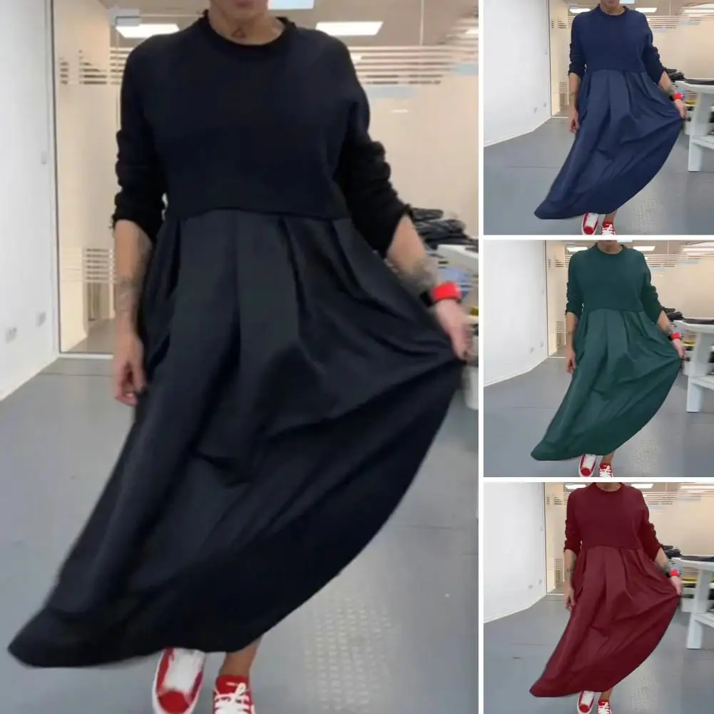 Long Sleeve Dress Elegant Ladies' Casual Loose Cotton Linen Dress Women's Long Sleeve Pullover Shirt Dress for Autumn Winter
Long Sleeve Dress Elegant Ladies' Casual Loose Cotton Linen Dress Women's Long Sleeve Pullover Shirt Dress for Autumn Winter
