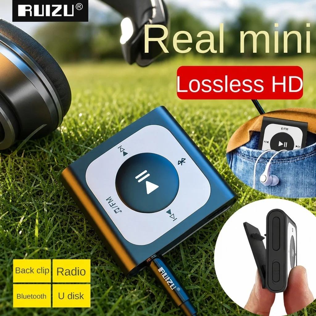 Bluetooth MP3 Player Sport Clip Mini Music Player with Pedometer
Bluetooth MP3 Player Sport Clip Mini Music Player with Pedometer
