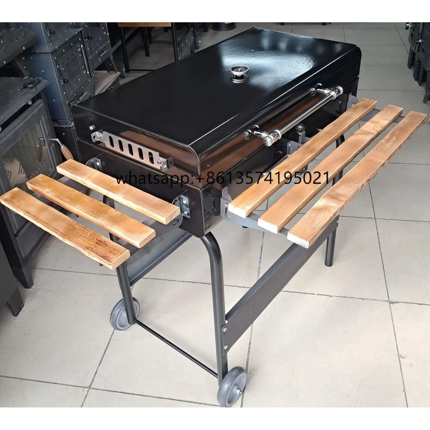 Dorello MF41 Hooded Natural Gas Charcoal Grill Iron Freestanding Indoor/Outdoor Folding BBQ for Home Party Smokeless Features
Dorello MF41 Hooded Natural Gas Charcoal Grill Iron Freestanding Indoor/Outdoor Folding BBQ for Home Party Smokeless Features