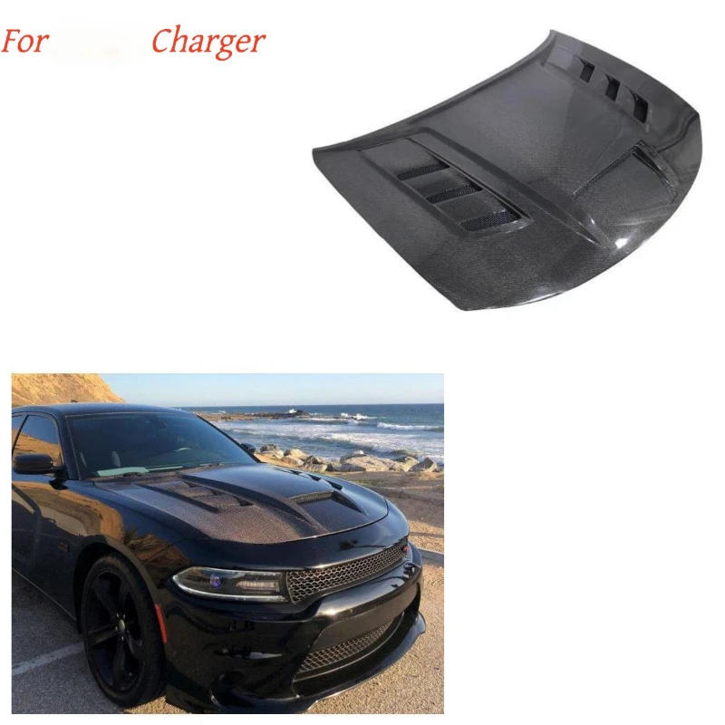 Carbon Fiber Hood for Charger 2015-2023 Modified TF Style Engine Hood for Replacement.
Carbon Fiber Hood for Charger 2015-2023 Modified TF Style Engine Hood for Replacement.