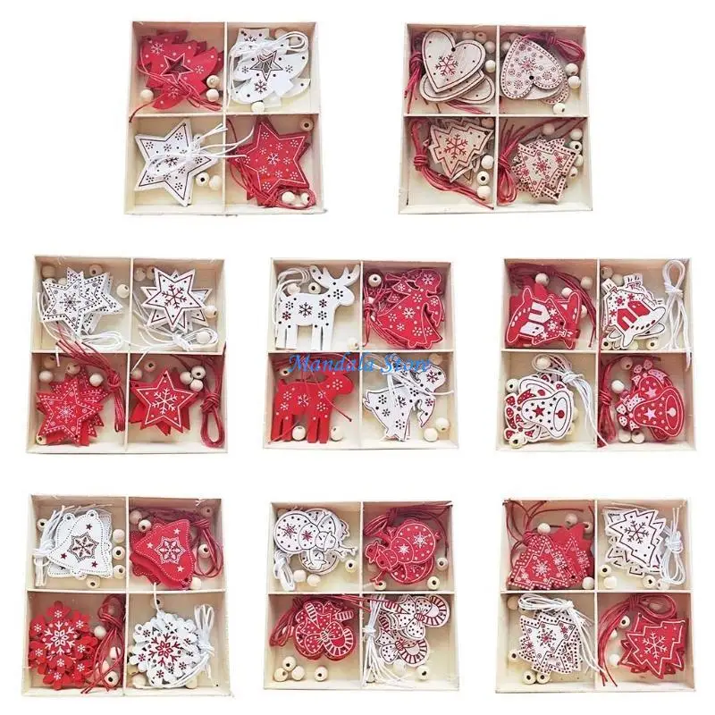 U2JC Christmas Wooden Pendants XmasTree Ornament for Christmas DIY Chips Craft
U2JC Christmas Wooden Pendants XmasTree Ornament for Christmas DIY Chips Craft