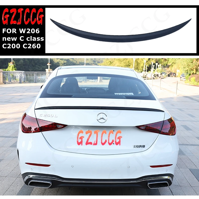 2020-2021 For Mercedes benz W206 4Door C-Class C200 C260 ABS Plastic Unpainted Primer Rear Trunk Boot Wing Lip Spoiler
2020-2021 For Mercedes benz W206 4Door C-Class C200 C260 ABS Plastic Unpainted Primer Rear Trunk Boot Wing Lip Spoiler