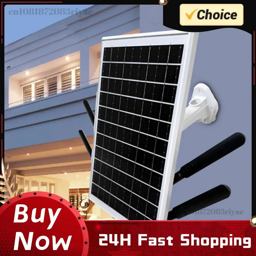 Solar Panel Powered Outdoor Wireless Router 15W 25600mAh 4G LTE Modem Router WiFi Hotspot for Outdoor Security Camera Phone PC
Solar Panel Powered Outdoor Wireless Router 15W 25600mAh 4G LTE Modem Router WiFi Hotspot for Outdoor Security Camera Phone PC