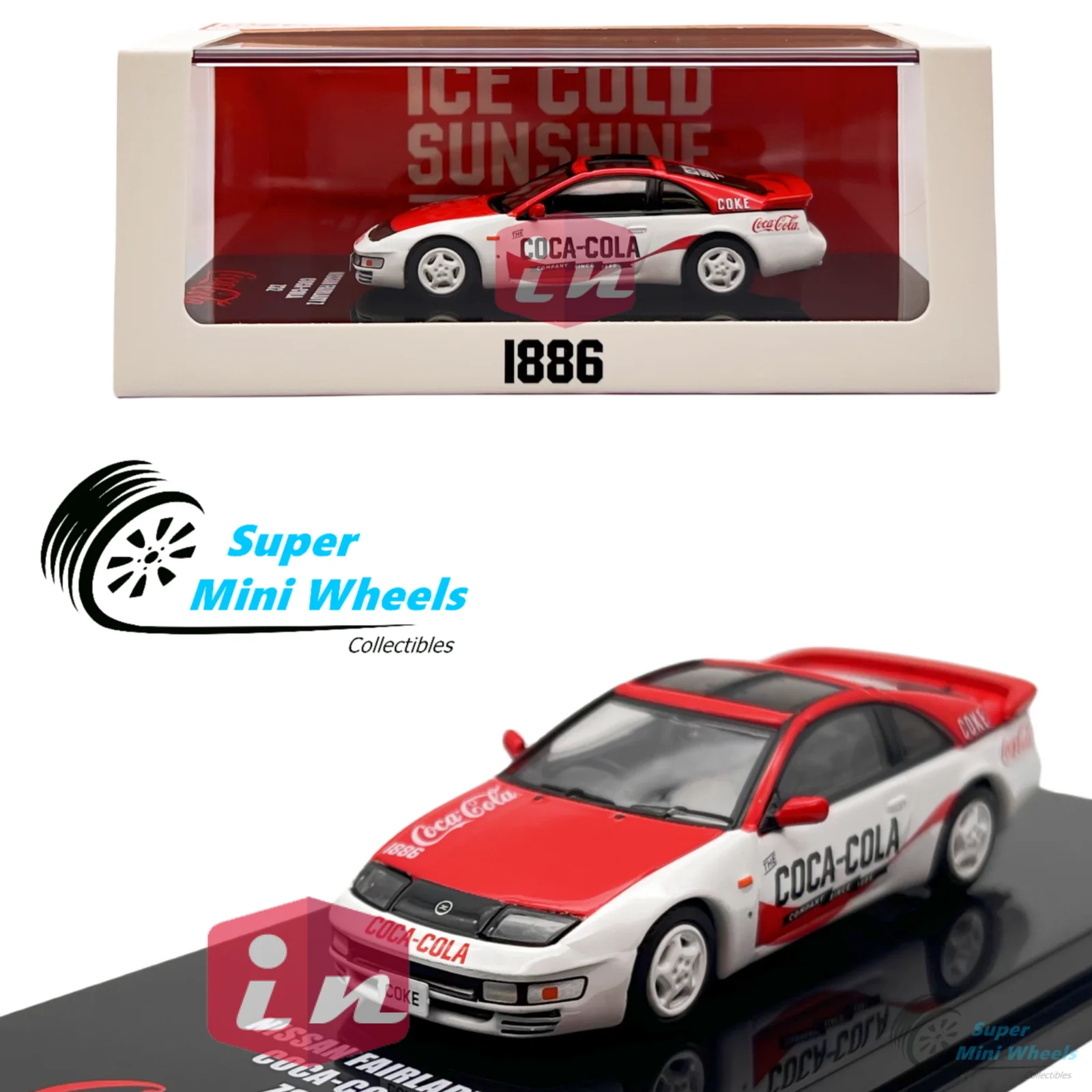 INNO 1:64 Fairlady Z Coke z32 Diecast Model car Collection Limited Edition Hobby Toys
INNO 1:64 Fairlady Z Coke z32 Diecast Model car Collection Limited Edition Hobby Toys