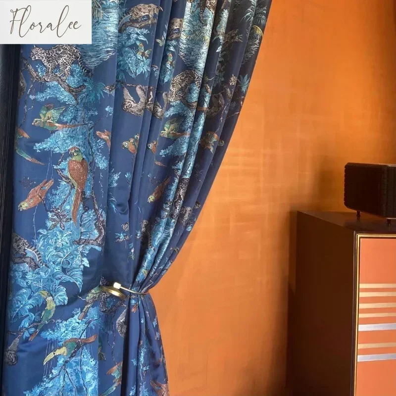 American Retro European Embroidered Luxury Curtains For Living Room Bedroom Dining Blackout Fabric Elegant Window Tulle Decor
American Retro European Embroidered Luxury Curtains For Living Room Bedroom Dining Blackout Fabric Elegant Window Tulle Decor