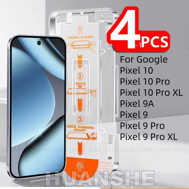 3-4Pcs Dust Free Easy Install Glass Screen Protector for Google Pixel 10 Pro XL 10 Pro 10 9A
3-4Pcs Dust Free Easy Install Glass Screen Protector for Google Pixel 10 Pro XL 10 Pro 10 9A