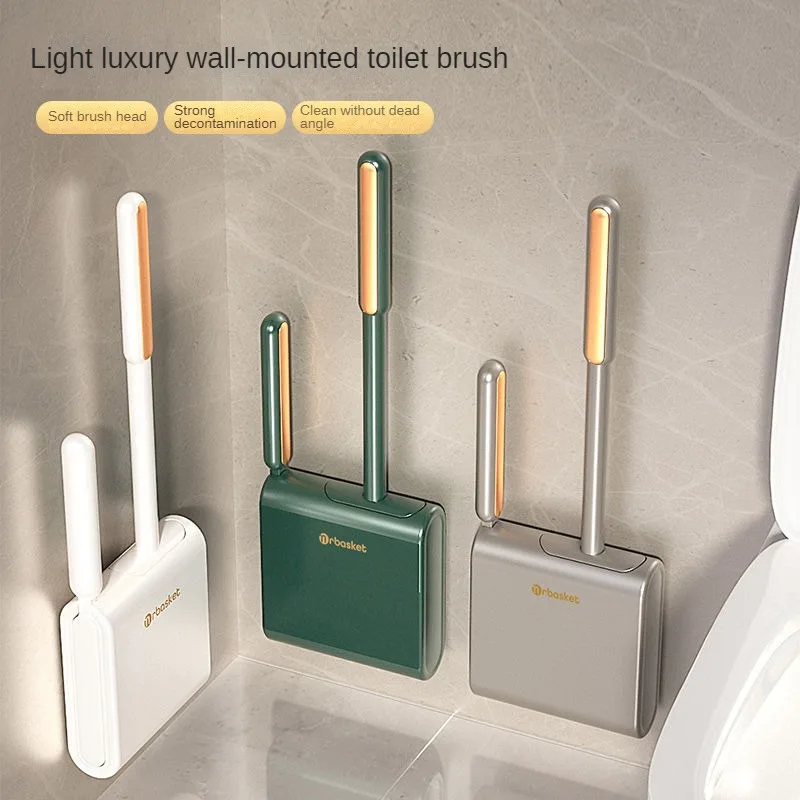 Щетка для унитаза в роскошном стиле, настенный силиконовый уголок без мертвых краев, с длинной ручкой, не пробивается отверстием, двойная насадка
Щетка для унитаза в роскошном стиле, настенный силиконовый уголок без мертвых краев, с длинной ручкой, не пробивается отверстием, двойная насадка