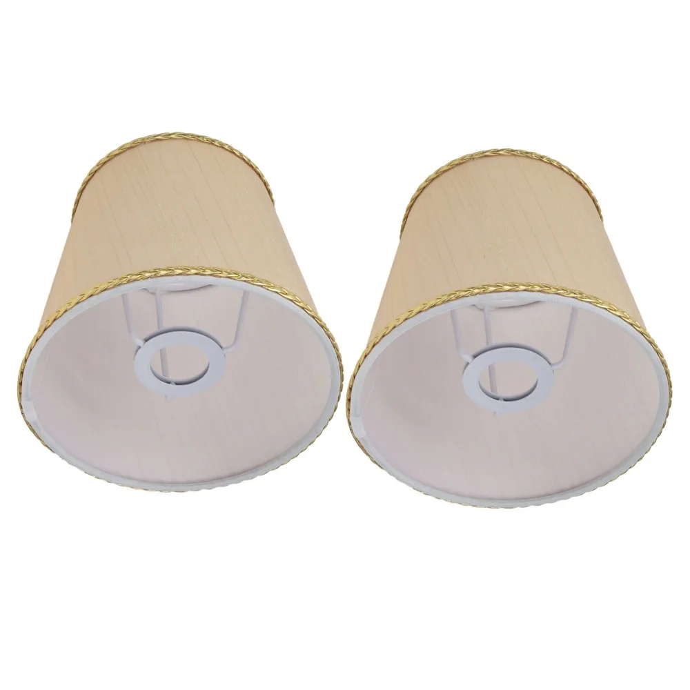 2PCS Modern Fabric Lampshade Clip On Design 5.5 inch Height Lamp Cover Chandelier Lamp Shades Table Lamp
2PCS Modern Fabric Lampshade Clip On Design 5.5 inch Height Lamp Cover Chandelier Lamp Shades Table Lamp
