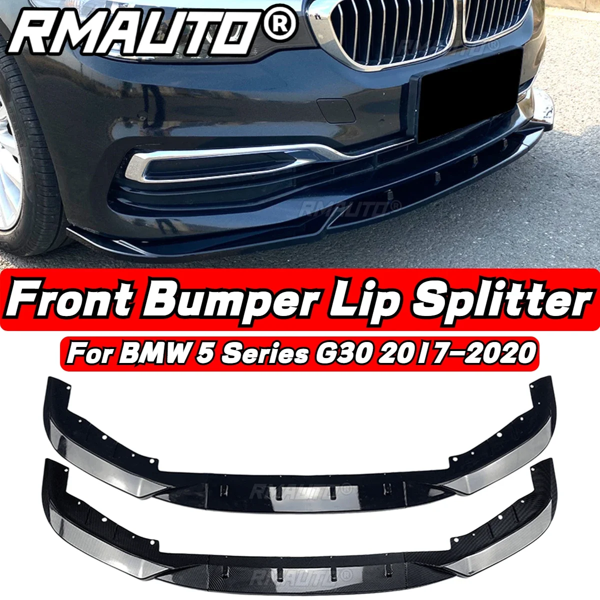 3Pcs/Set Car Front Bumper Spoiler Splitter Lip Diffuser Bumper Cover Body Kit For BMW 5 Series G30 LCI 2017-2022 Car Accessories
3Pcs/Set Car Front Bumper Spoiler Splitter Lip Diffuser Bumper Cover Body Kit For BMW 5 Series G30 LCI 2017-2022 Car Accessories