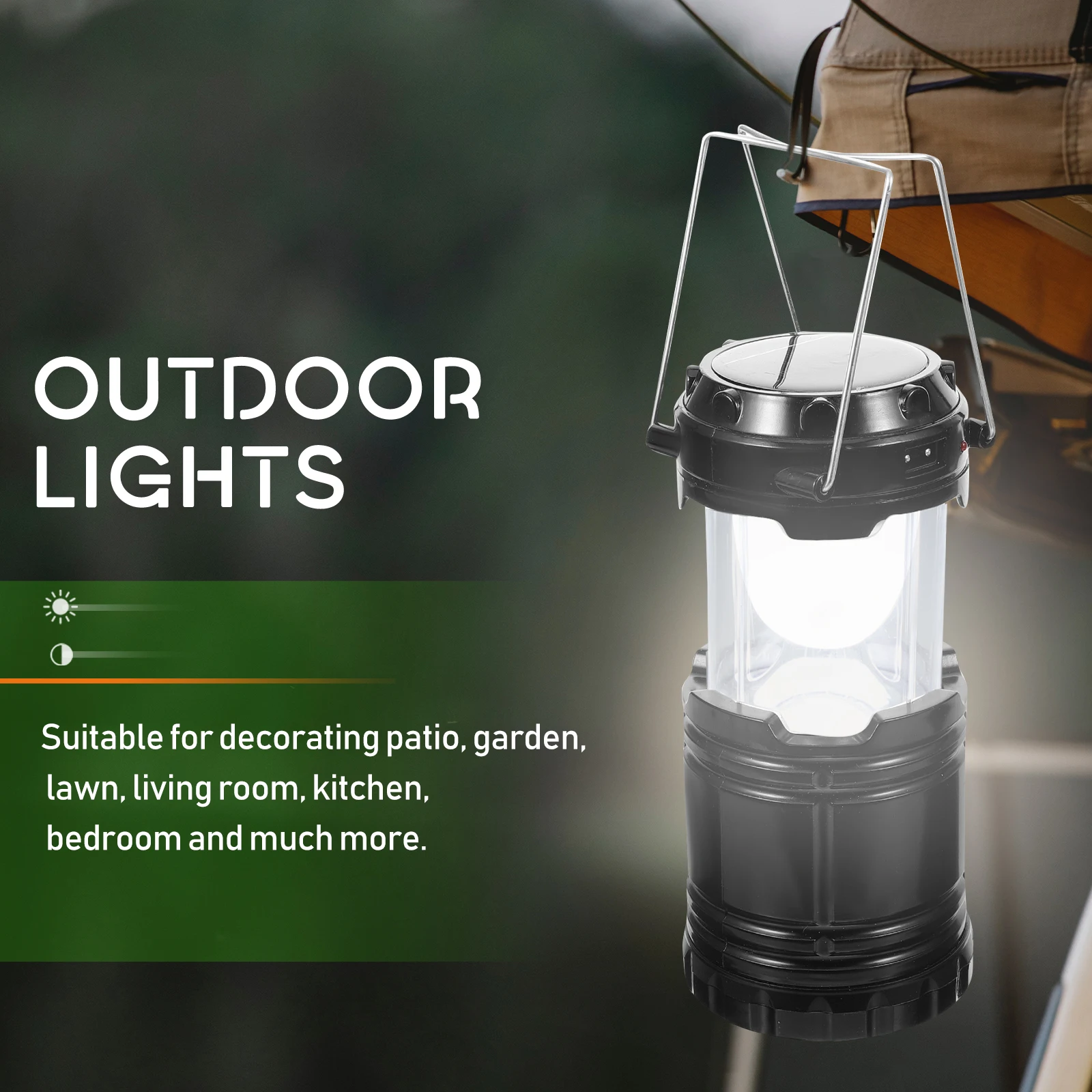 Solar Tent Light Premium Material Long Lifespan Camping Lamp for Outdoor Activities Lightweight Foldable Space Saving Design
Solar Tent Light Premium Material Long Lifespan Camping Lamp for Outdoor Activities Lightweight Foldable Space Saving Design