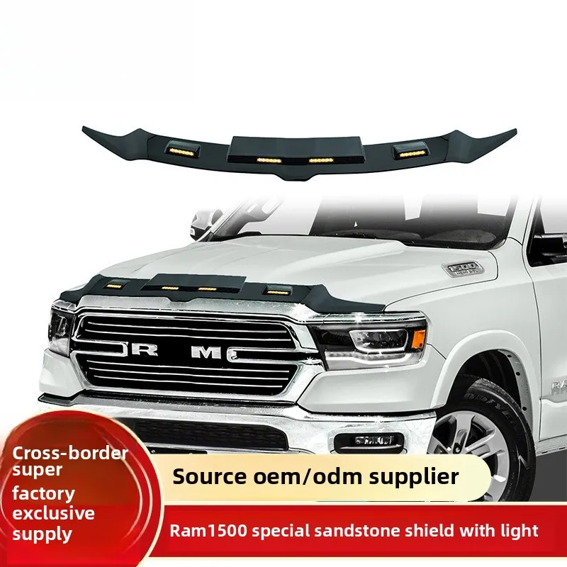 For Dodge RAM1500 car sand and gravel block modification marquee special accessories Bonnet Guard
For Dodge RAM1500 car sand and gravel block modification marquee special accessories Bonnet Guard