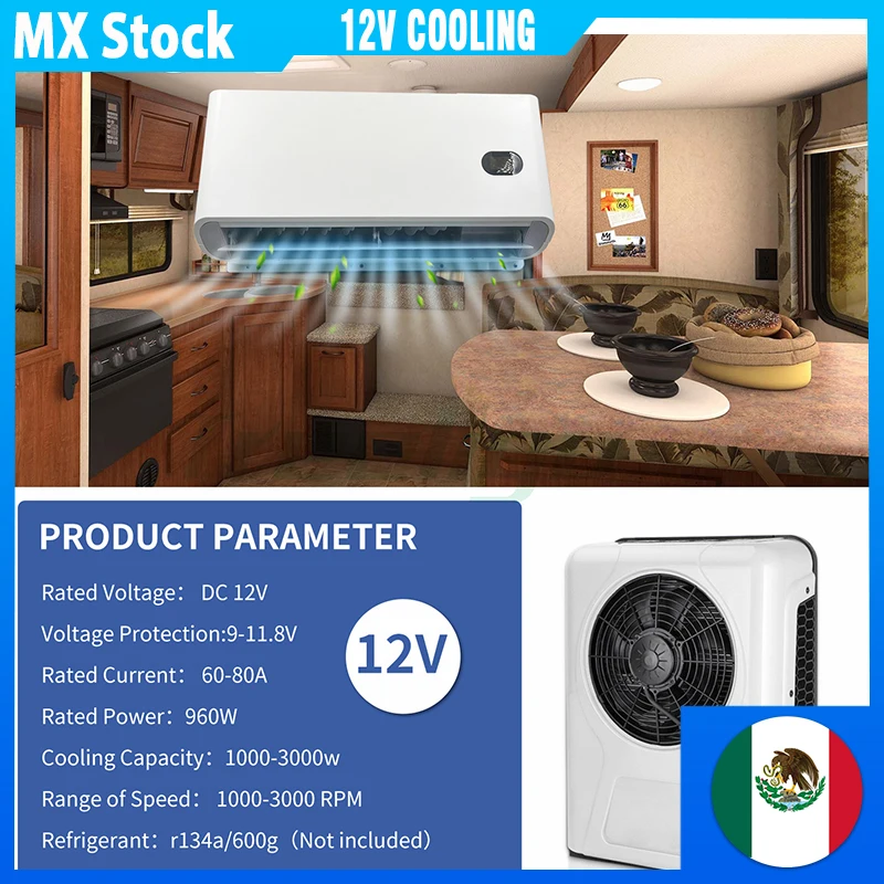 Aspligo 10500BTU 12V Truck Electric Parking AC Air Conditioner RV Caravan Camper Van Split Refrigeration Air Conditioning New
Aspligo 10500BTU 12V Truck Electric Parking AC Air Conditioner RV Caravan Camper Van Split Refrigeration Air Conditioning New