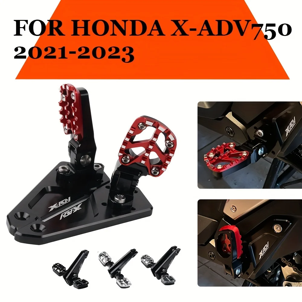 Motorcycle Accessories Foldable Passenger Pedal CNC Footrests Foot Pedal For HONDA XADV750 Xadv-750 2021-2023
Motorcycle Accessories Foldable Passenger Pedal CNC Footrests Foot Pedal For HONDA XADV750 Xadv-750 2021-2023