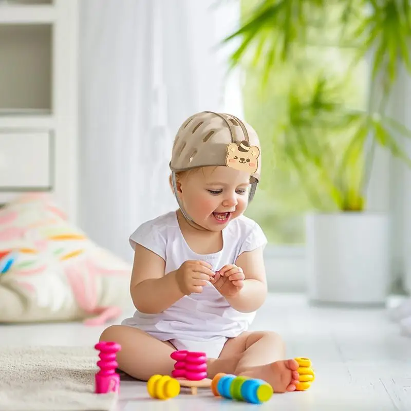 Baby Head Protector Helmet Baby Helmet For Crawling And Walking Breathable Soft Safety Hat No Bumps Kids Headguard For Boys
Baby Head Protector Helmet Baby Helmet For Crawling And Walking Breathable Soft Safety Hat No Bumps Kids Headguard For Boys
