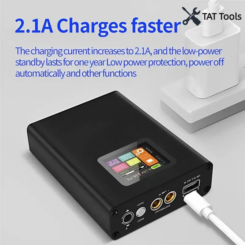 Portable Spot Welder Kit With Color LCD Display, 500Mah Lithium Battery For 18650 Battery Repair
Portable Spot Welder Kit With Color LCD Display, 500Mah Lithium Battery For 18650 Battery Repair