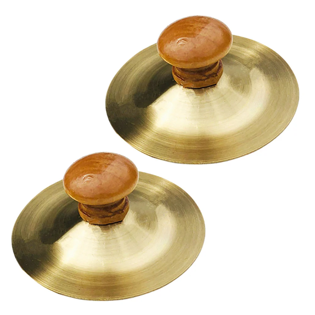 2Pcs Finger Cymbals Percussion Instrument Wooden Handle Small Hand Cymbals for Kids Music Learning Dance Props
2Pcs Finger Cymbals Percussion Instrument Wooden Handle Small Hand Cymbals for Kids Music Learning Dance Props