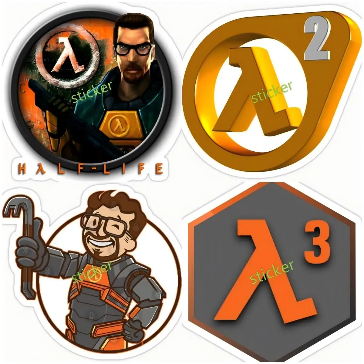 Car Sticker Half Life Lambda Symbol Decals High Quality Rearview Mirror Decal Scratch Proof Vinyl Car Wrap
Car Sticker Half Life Lambda Symbol Decals High Quality Rearview Mirror Decal Scratch Proof Vinyl Car Wrap