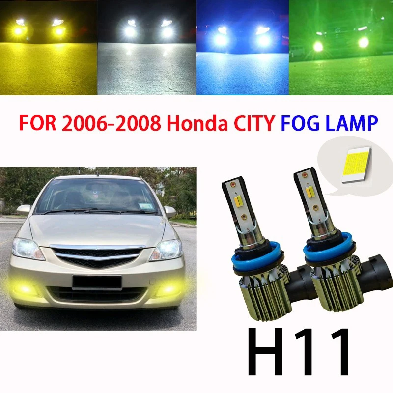 For Honda CITY 2006-2008 FOG lamp LED BULB lamp Spotlight Sport Light Car Halogen Replacement H11
For Honda CITY 2006-2008 FOG lamp LED BULB lamp Spotlight Sport Light Car Halogen Replacement H11