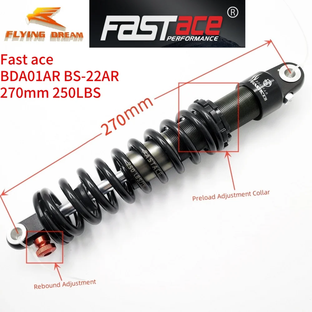 Fastace BDA01AR BS-22AR 280 мм 250LBS задний амортизатор для CRF50 CRF70 XR70 XR50 KLX110 велосипед для питбайка
Fastace BDA01AR BS-22AR 280 мм 250LBS задний амортизатор для CRF50 CRF70 XR70 XR50 KLX110 велосипед для питбайка