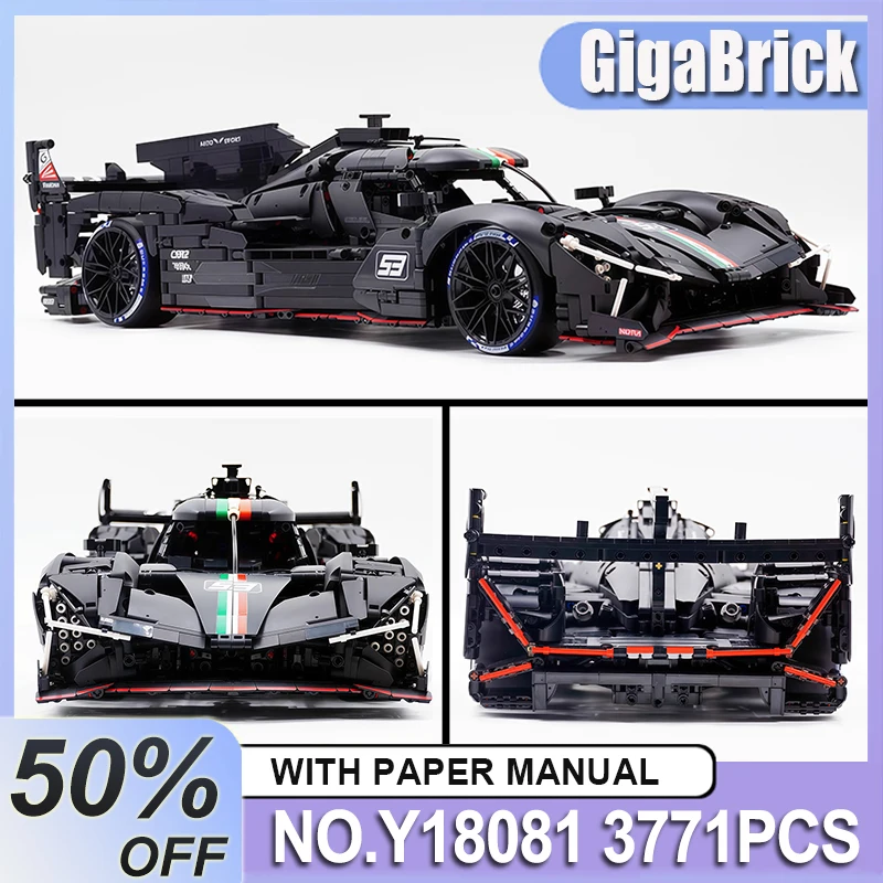Высококачественный роскошный Y18081 MOC, техническая скорость, спортивный автомобиль SC63, строительный блок, кирпичная модель, головоломка, игрушки «сделай сам», подарки на день рождения для мальчиков
Высококачественный роскошный Y18081 MOC, техническая скорость, спортивный автомобиль SC63, строительный блок, кирпичная модель, головоломка, игрушки «сделай сам», подарки на день рождения для мальчиков