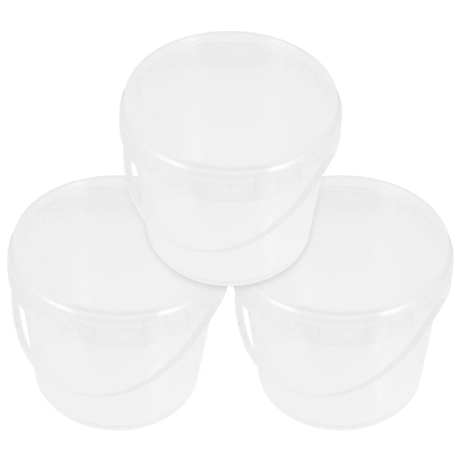 3pcs Cream Bucket Food Grade Clear Containers with Lid 3L Reusable Ice Cream Containers With Lids Storage Reusable Kitchen
3pcs Cream Bucket Food Grade Clear Containers with Lid 3L Reusable Ice Cream Containers With Lids Storage Reusable Kitchen