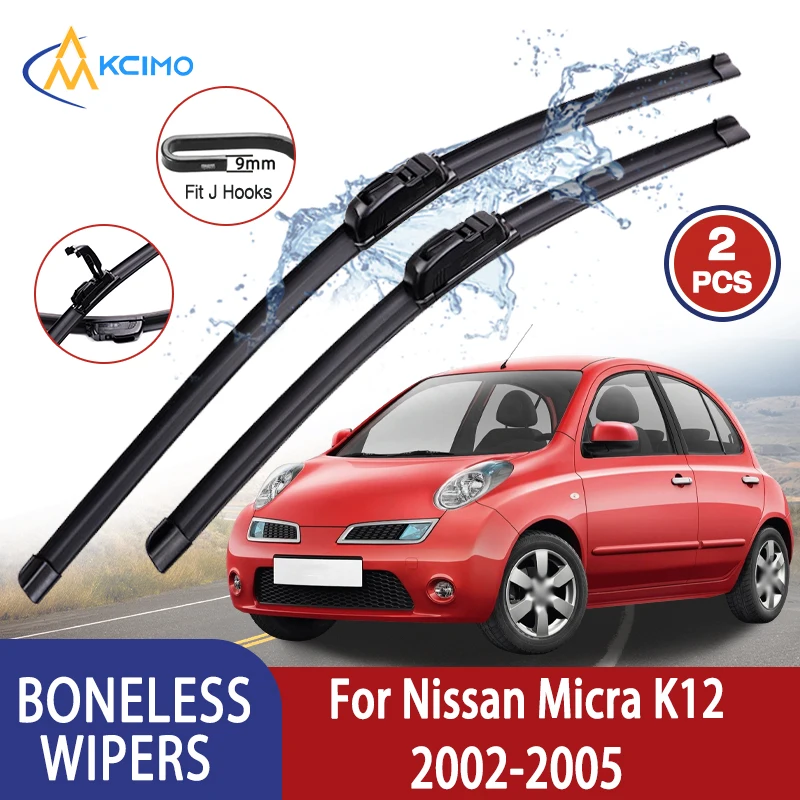 Kcimo For Nissan Micra K12 2002-2005 Car Wiper U-type Soft Rubber Boneless Wiper HD Quiet Durable Automotive Wiper 21"+18"
Kcimo For Nissan Micra K12 2002-2005 Car Wiper U-type Soft Rubber Boneless Wiper HD Quiet Durable Automotive Wiper 21"+18"