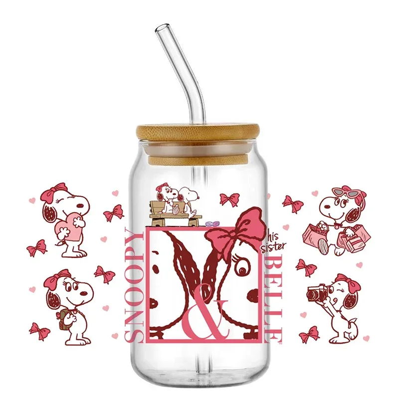 New Cartoon Cute Dog 16OZ UV DTF Cup Wraps Transfer Sticker For Glass Libbey Can Bottle Cup decoration stickers
New Cartoon Cute Dog 16OZ UV DTF Cup Wraps Transfer Sticker For Glass Libbey Can Bottle Cup decoration stickers