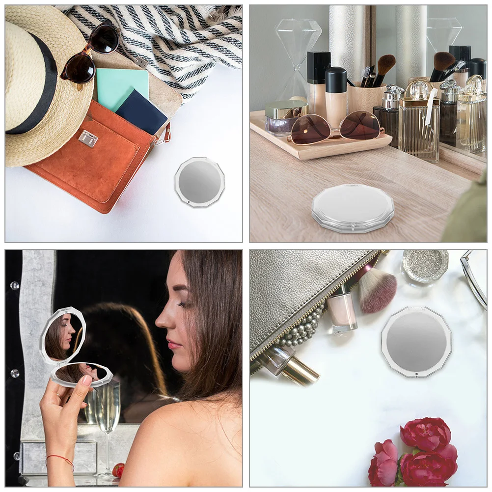 Pocket Mirror Travel Makeup with Magnification Traveling Portable Hand Small Magnified Purse Magnifying
Pocket Mirror Travel Makeup with Magnification Traveling Portable Hand Small Magnified Purse Magnifying