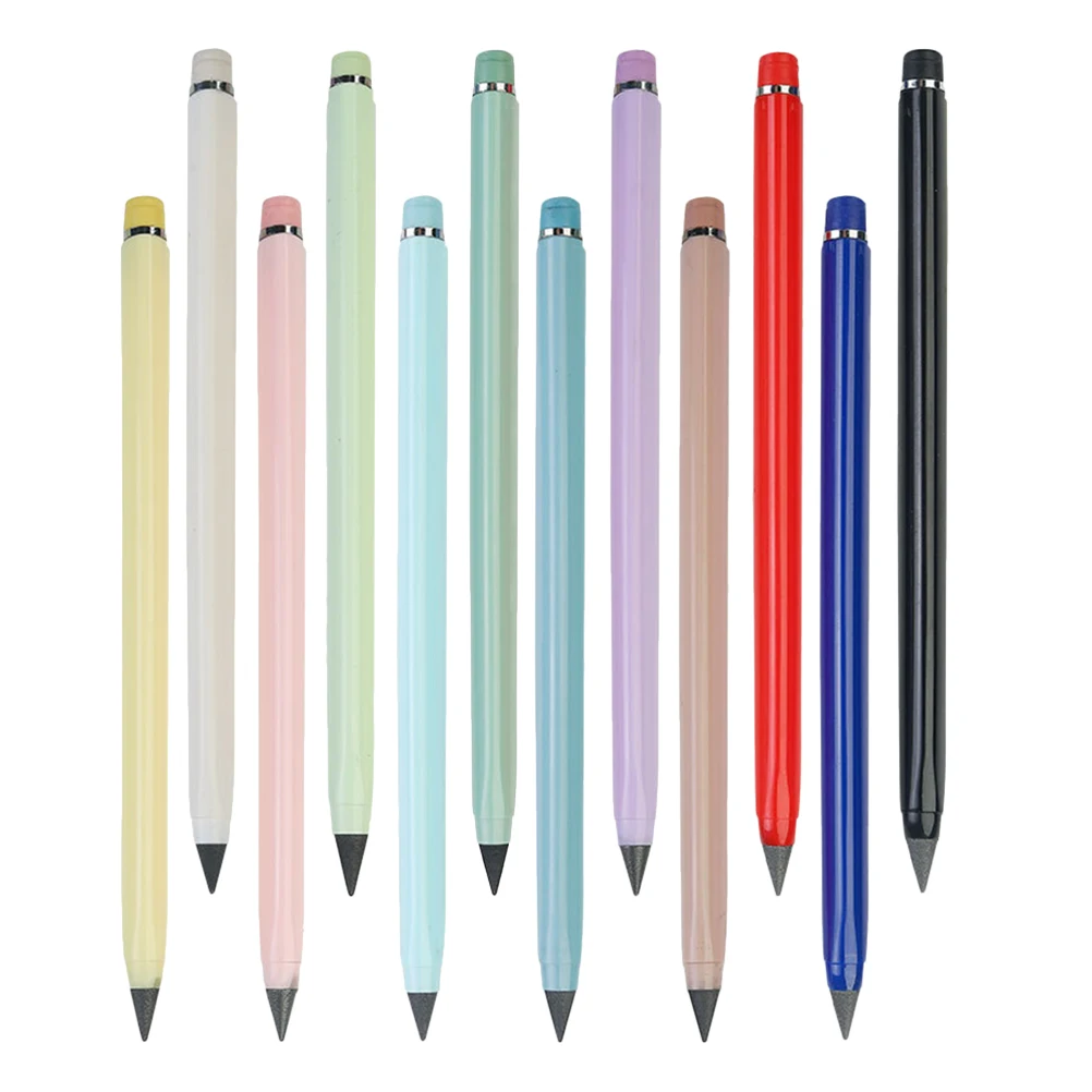 12pcs Eternal Inkless Pencils Student Drawing Sketching Plastic Lasting No Sharpening Portable Writing Pencils
12pcs Eternal Inkless Pencils Student Drawing Sketching Plastic Lasting No Sharpening Portable Writing Pencils
