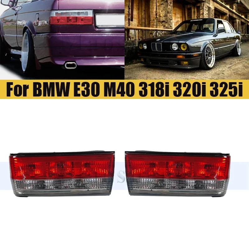 1 пара задних фонарей заднего бампера, задний фонарь для BMW E30 M40 318i 320i 325i 1983-1991, задние фонари, задние фонари, стоп-сигнал 
1 пара задних фонарей заднего бампера, задний фонарь для BMW E30 M40 318i 320i 325i 1983-1991, задние фонари, задние фонари, стоп-сигнал
