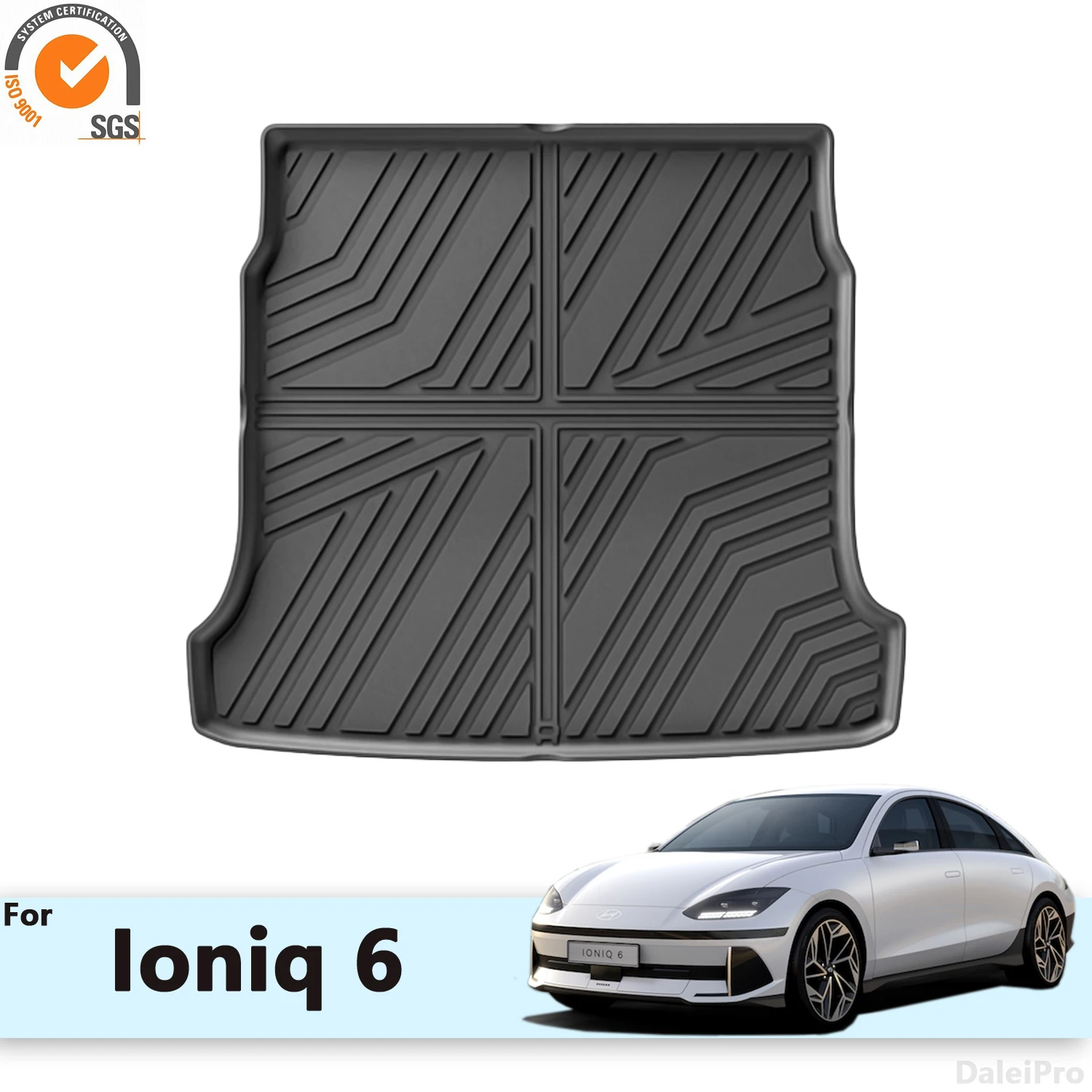 Коврики для багажника для Hyundai Ioniq 6 2023 2024, коврики для багажника для любой погоды, подходят под заказ, коврики для груза из ТПЭ, 3D напольные коврики, аксессуары для интерьера
Коврики для багажника для Hyundai Ioniq 6 2023 2024, коврики для багажника для любой погоды, подходят под заказ, коврики для груза из ТПЭ, 3D напольные коврики, аксессуары для интерьера