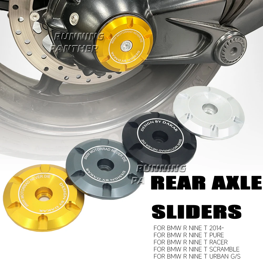 Для BMW RNINET Scramble R9T R nineT Racer Pure Rninet аксессуары для городских мотоциклов, вилка заднего колеса, ползунки оси, защита от столкновений 
Для BMW RNINET Scramble R9T R nineT Racer Pure Rninet аксессуары для городских мотоциклов, вилка заднего колеса, ползунки оси, защита от столкновений