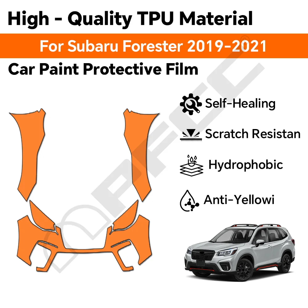 9Mil Pre-cut For Subaru Forester 2019-2021 TPU Paint Protection Film Anti-Scratch Invisible Clear Bra Resistant Car Wrap Film
9Mil Pre-cut For Subaru Forester 2019-2021 TPU Paint Protection Film Anti-Scratch Invisible Clear Bra Resistant Car Wrap Film