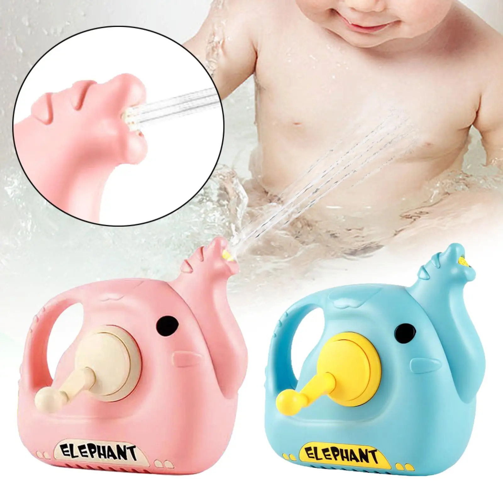 Baby Bathtub Toy Cartoon Creative Bathing Sprinkler Toy Interactive Hand Cranked Water Sprayer for Pool Shower Boys Girls Kids
Baby Bathtub Toy Cartoon Creative Bathing Sprinkler Toy Interactive Hand Cranked Water Sprayer for Pool Shower Boys Girls Kids