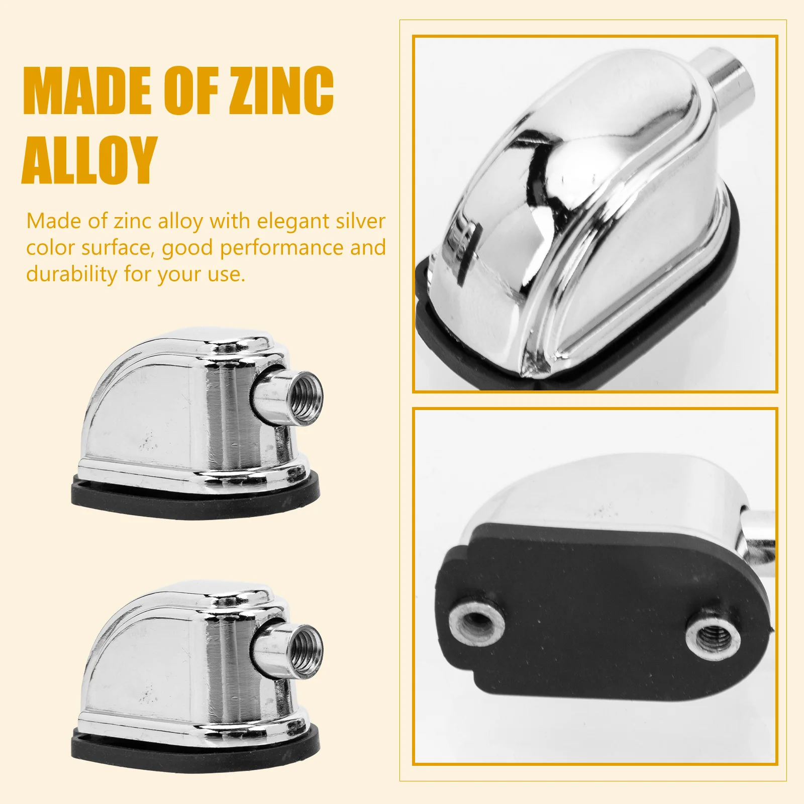 2 Pcs Ear Hook Useful Drum Accessories Durable Connector Mounting Hardware Metal Alloy Connectors Zinc Steel Set Supplies
2 Pcs Ear Hook Useful Drum Accessories Durable Connector Mounting Hardware Metal Alloy Connectors Zinc Steel Set Supplies