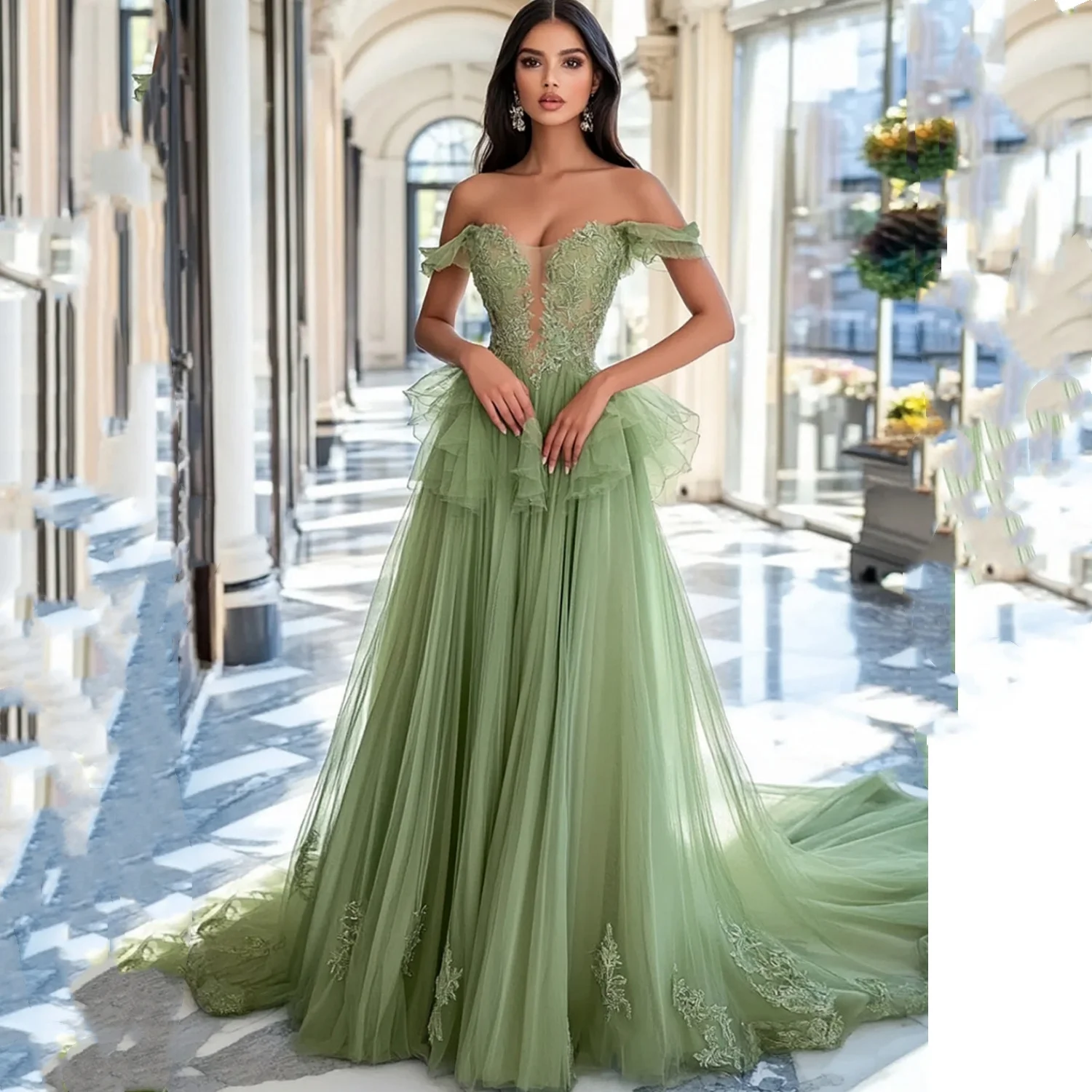 EDECPBM Customized Wedding Party Dress A-line Women's Evening Party Dresses for Special Occasions Sweetheart Bohemia Lace Prom
EDECPBM Customized Wedding Party Dress A-line Women's Evening Party Dresses for Special Occasions Sweetheart Bohemia Lace Prom