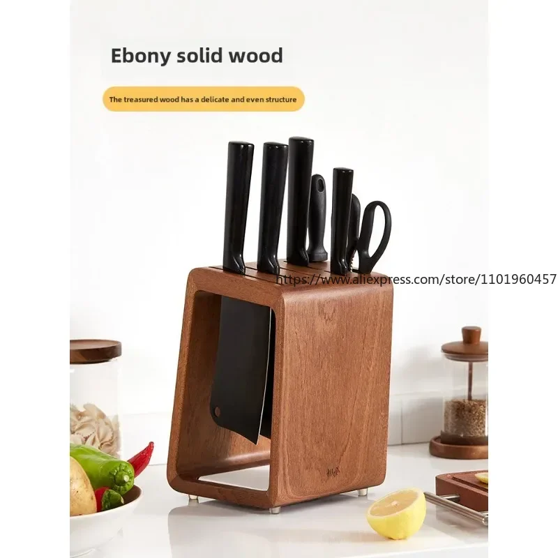 Solid Wood Knife Rack Multi-functional Kitchen Antibacterial Mildew-proof Household Kitchen Knife Storage Rack
Solid Wood Knife Rack Multi-functional Kitchen Antibacterial Mildew-proof Household Kitchen Knife Storage Rack