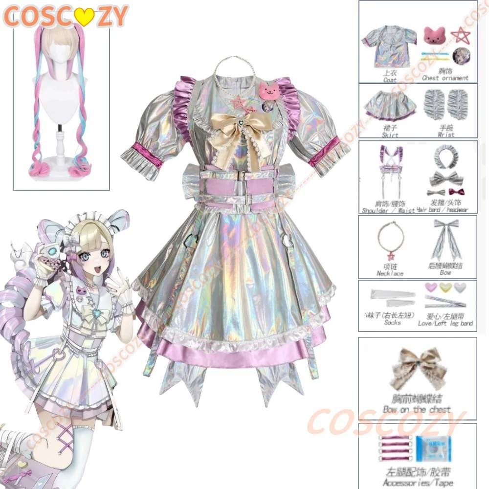 Одежда для косплея Anchor Girl Relies Heavily on, одежда Sugar COS, платье Лолиты в стиле аниме, женский милый костюм для дня рождения
Одежда для косплея Anchor Girl Relies Heavily on, одежда Sugar COS, платье Лолиты в стиле аниме, женский милый костюм для дня рождения