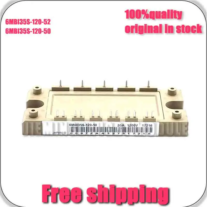 6MBI35S-120-52 6MBI35S-120-50 NEW AND ORIGINAL MODULE
6MBI35S-120-52 6MBI35S-120-50 NEW AND ORIGINAL MODULE