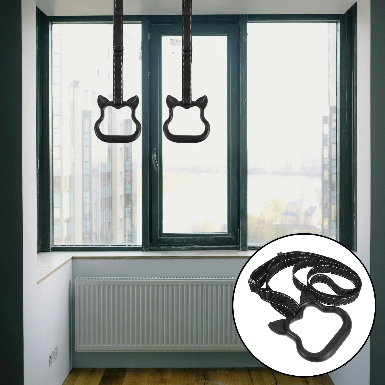 1pcs 1 Pair Gymnastics Rings Plastic For Pull-Ups Indoor Outdoor Workout Exercise Equipment Training Accessories
1pcs 1 Pair Gymnastics Rings Plastic For Pull-Ups Indoor Outdoor Workout Exercise Equipment Training Accessories